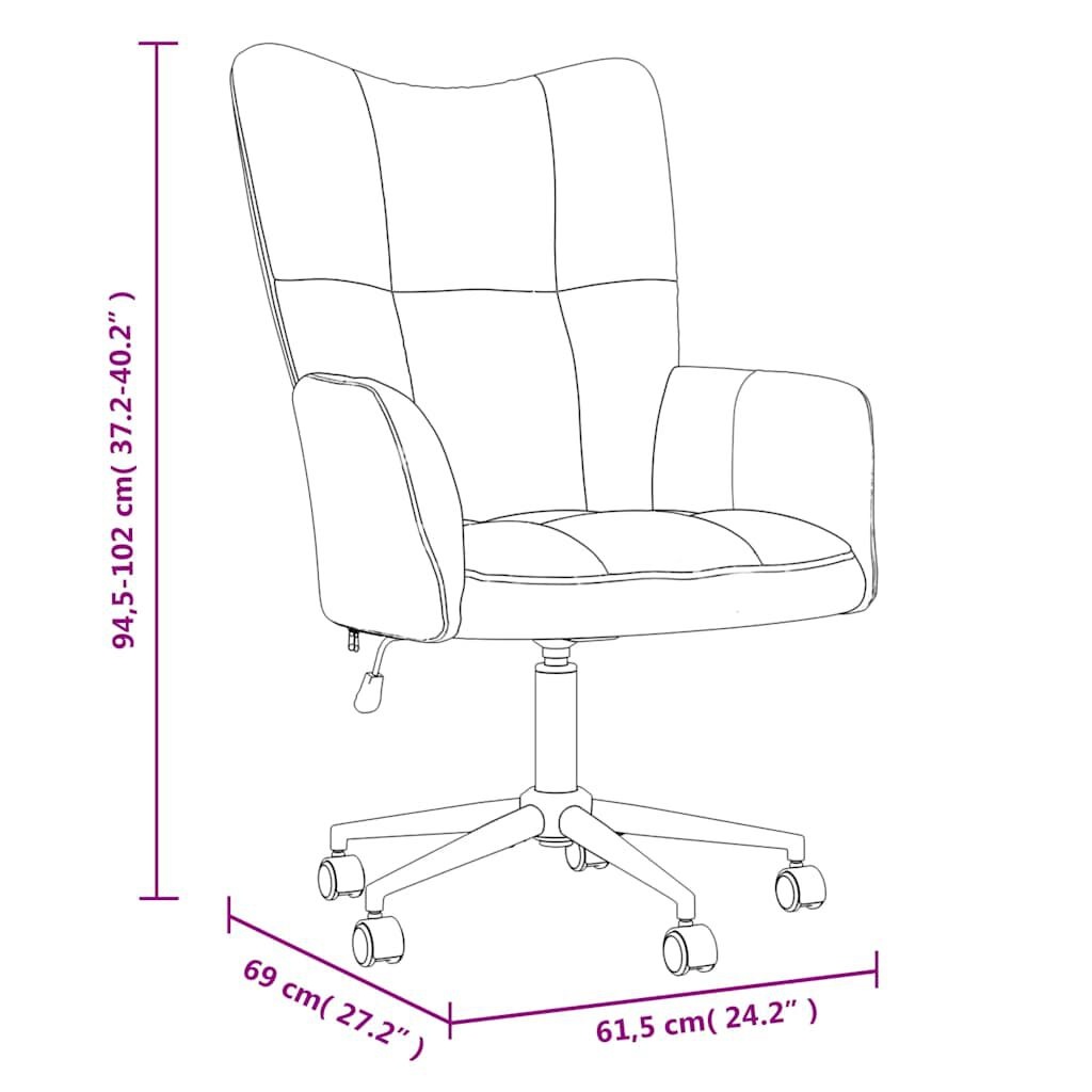 Donkergrijze Relaxstoel Fluweel - 34% Korting!