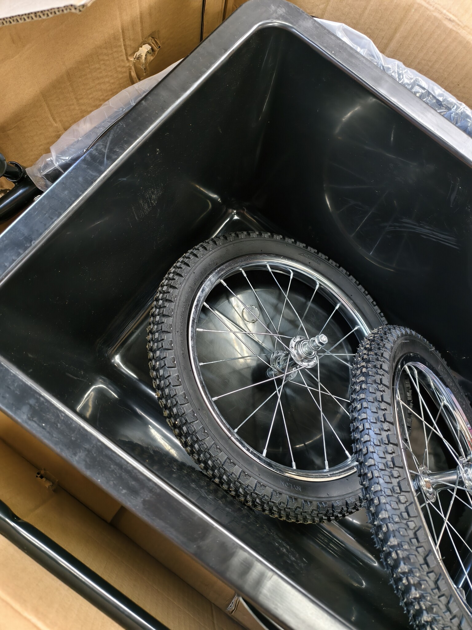 Fietskar met 50kg Laadvermogen & Opvouwbare Box - 54% Korting!