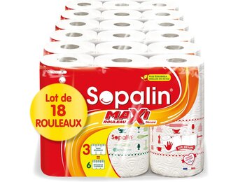 Decoratieve Keukenrol 18 Maxi Rollen (33% Korting)