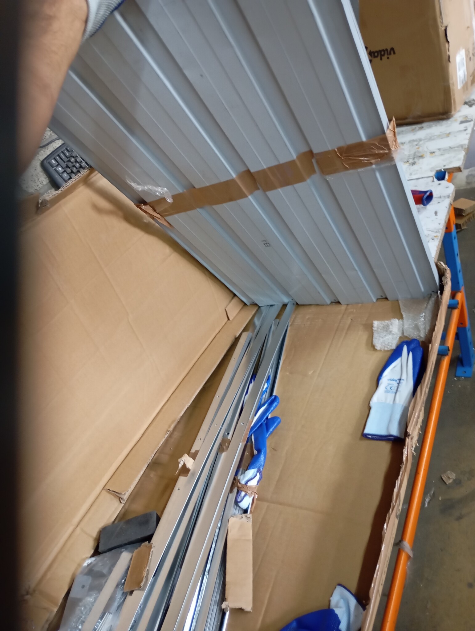Verhoogde Plantenbak Staal Antraciet 400x80cm - 54% Korting!