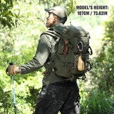 45L Tactische Rugzak Mannen | Molle | Laptopvak | Waterafstotend | 54% Korting