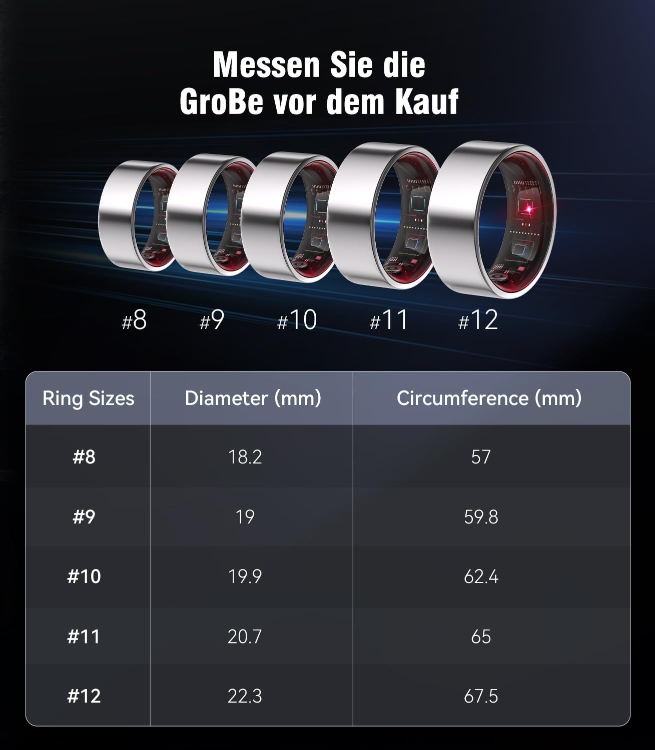 Smart Ring voor dames - Goud - 71% Korting