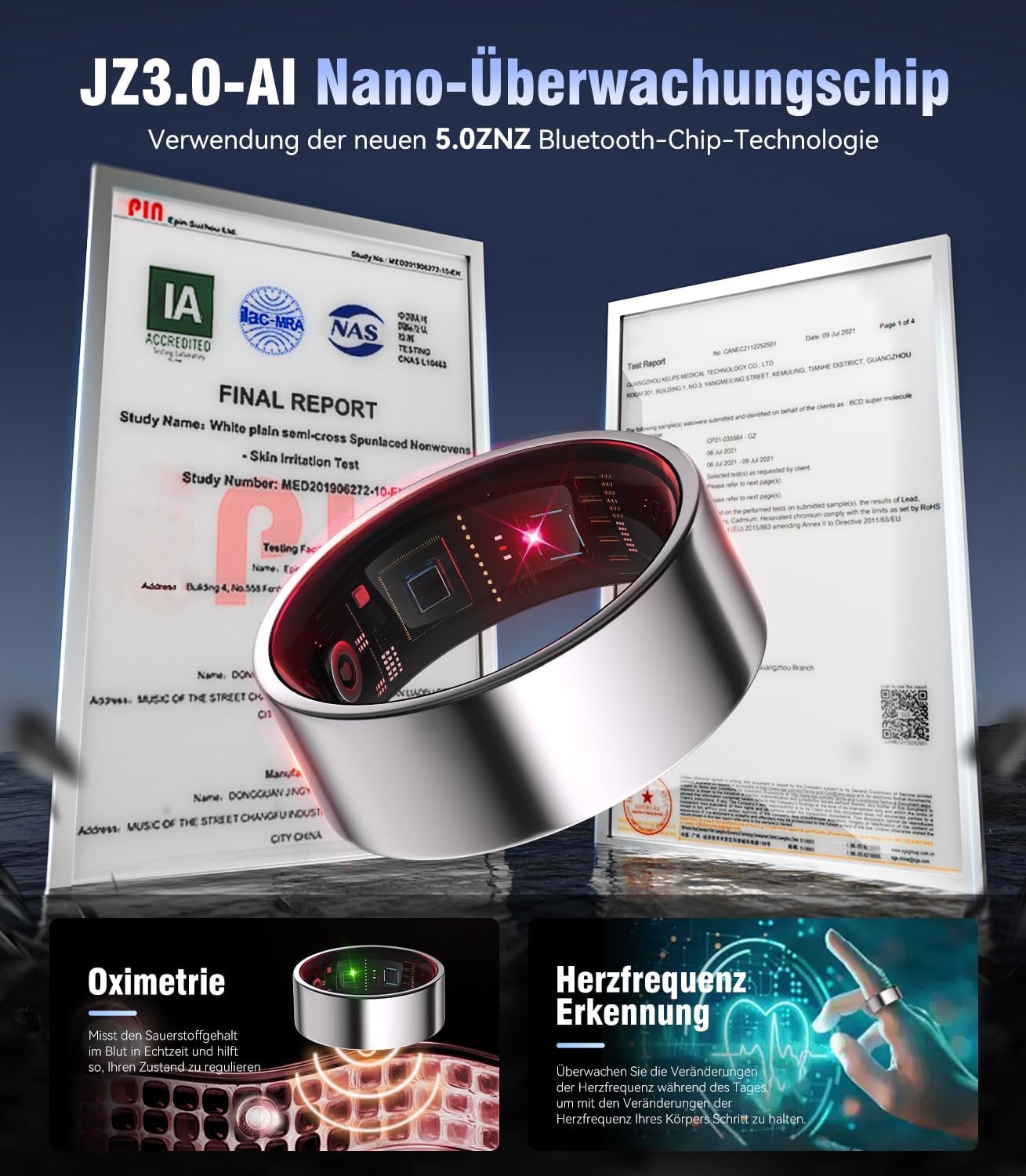 Smart Ring voor dames - Goud - 71% Korting