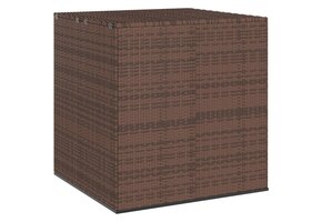 VidaXL Tuinbox Polyetheen Rattan Bruin - 34% Korting!