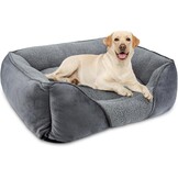 Orthopedische Hondenmand Wasbaar Grijs 76x61x23 cm - 33% Korting