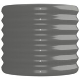Plantenbak Gep. Staal Grijs 152x40x36cm - 33% Korting!