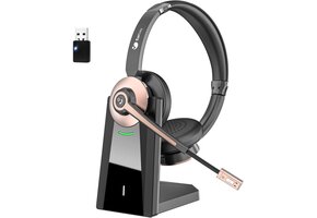 Draadloze Bluetooth Headset met Ruisonderdrukking - 45% Korting