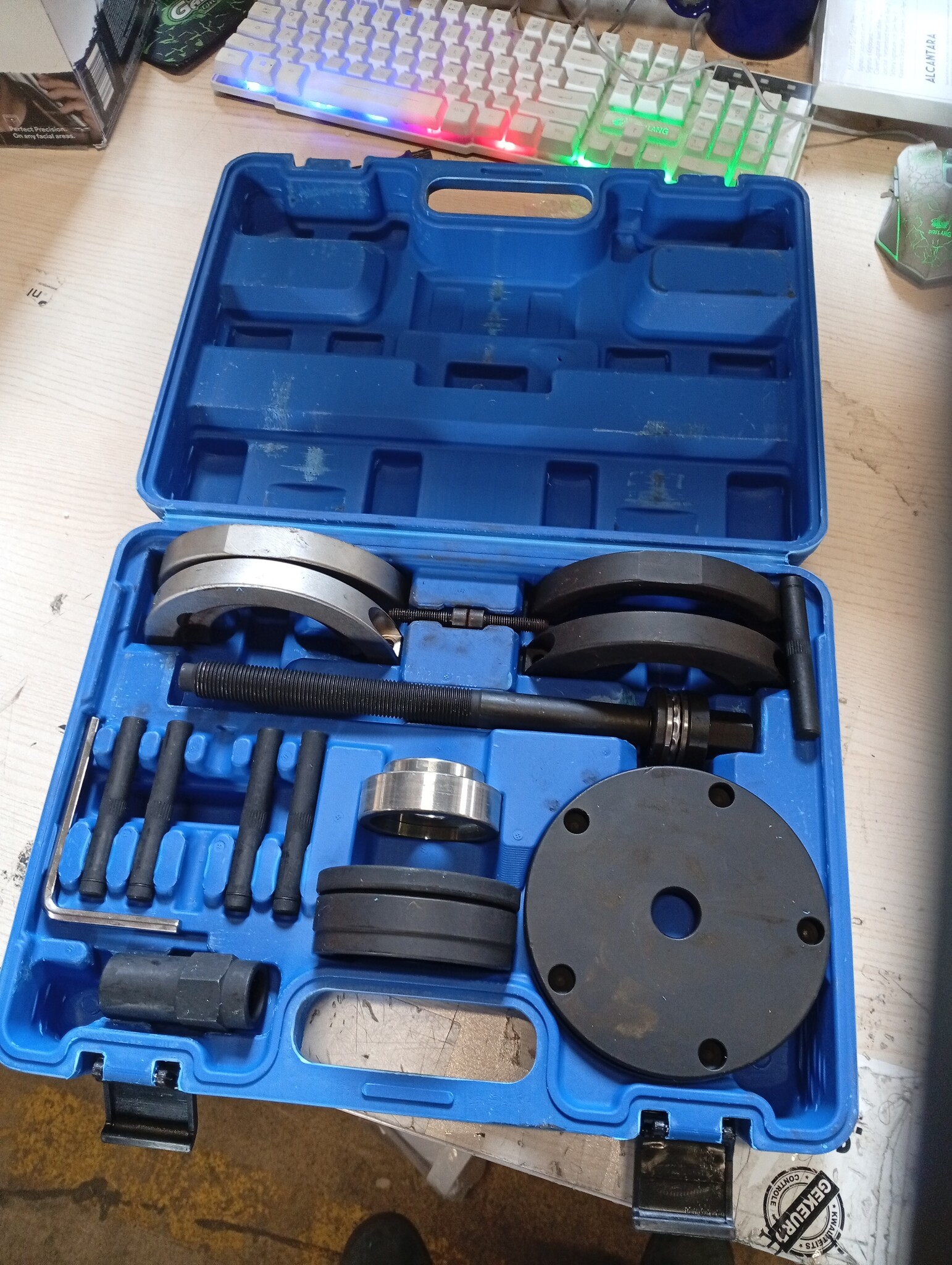 Wiellager Gereedschap Set 85mm VW T5/Touareg | Schadevrij Monteren/Demonteren | 54% Korting