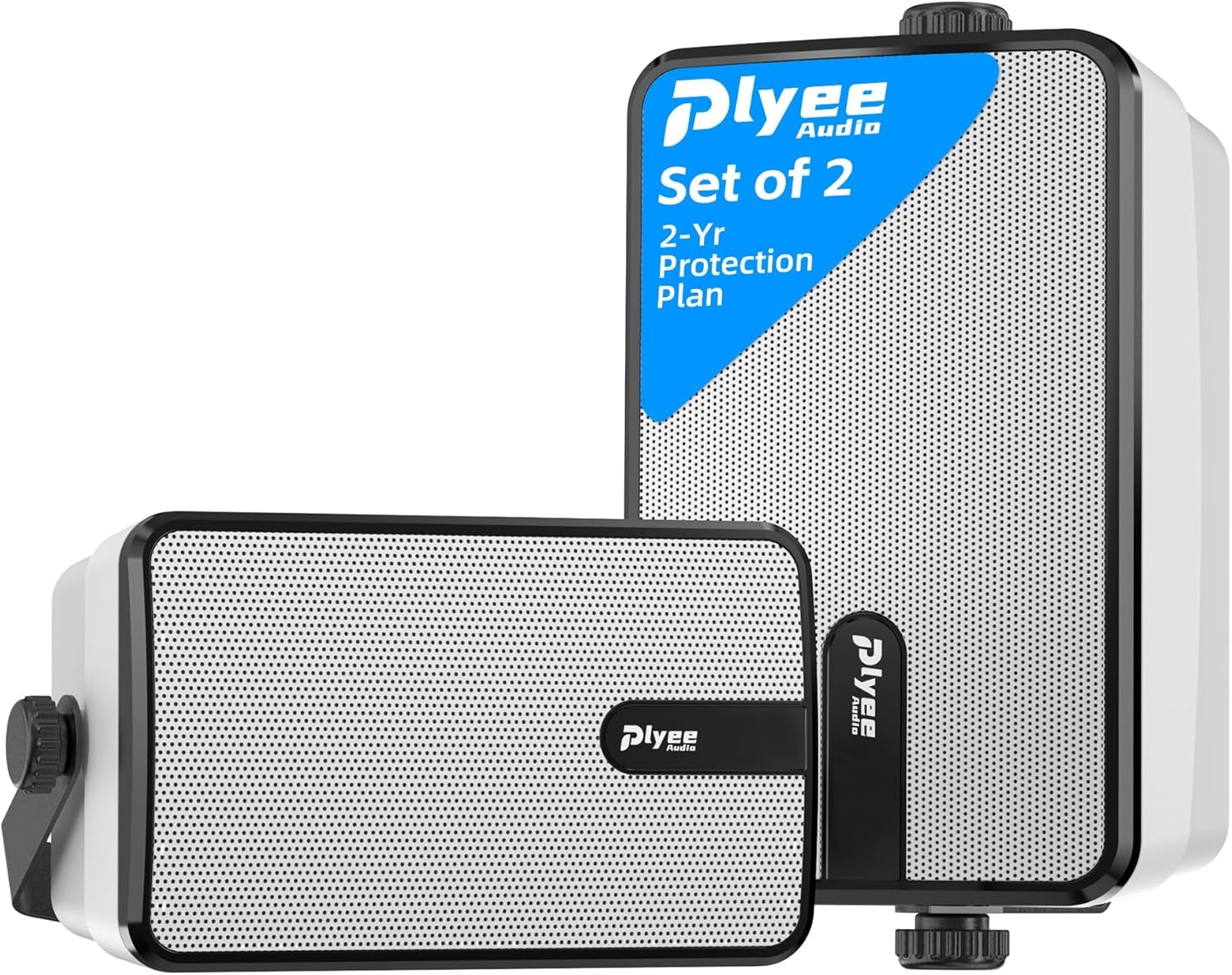 Weerbestendige Buitenluidsprekers Wit - 2x 250W Piekvermogen | Bluetooth & Multi-Speaker