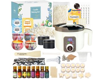 Kaarsen Maakset DIY Starterset | 34% Korting | Wit