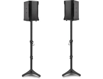 Verstelbare Luidsprekerstandaards (2x) Zwart - 78-104cm - Max. 5kg