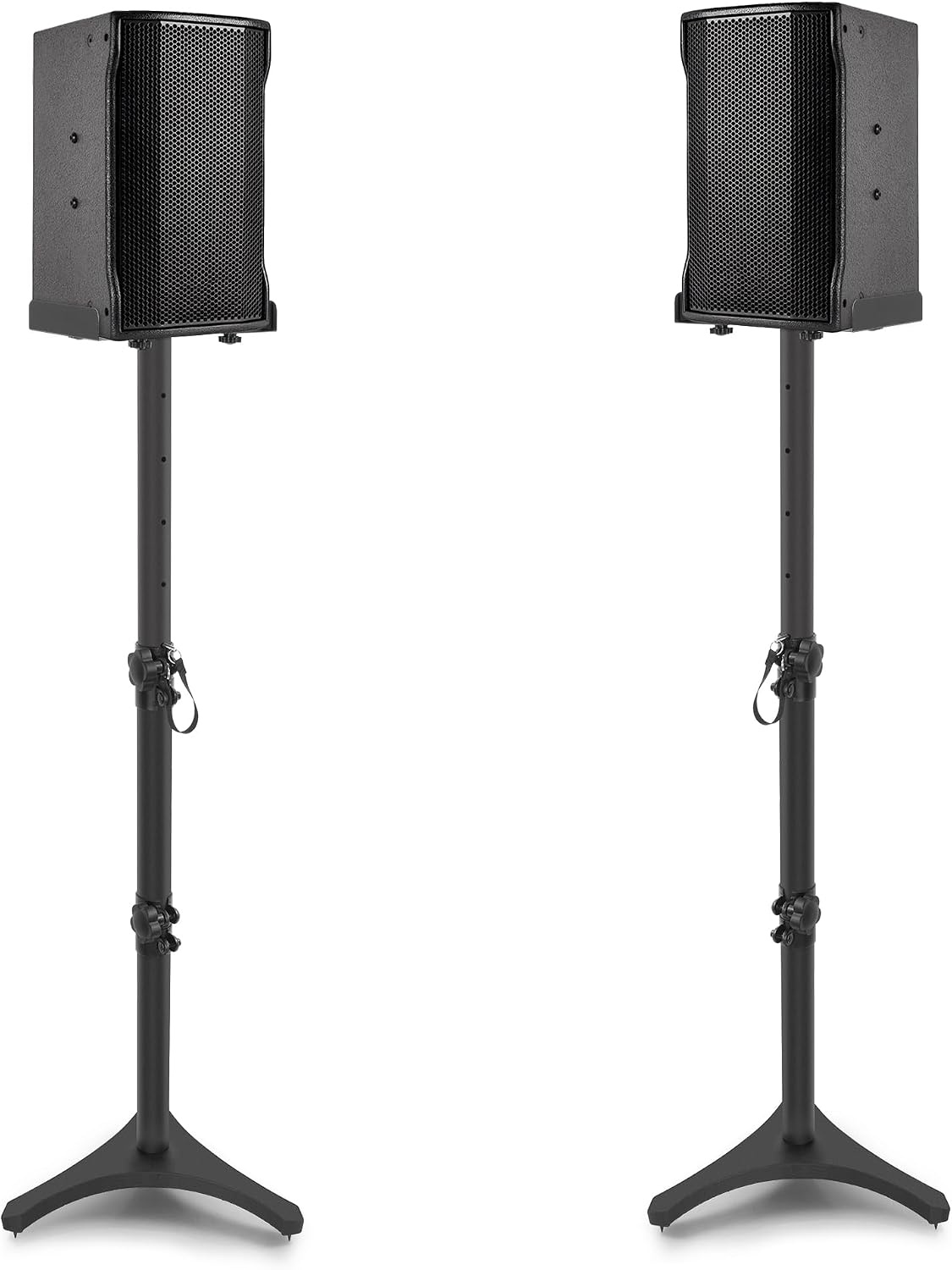 Verstelbare Luidsprekerstandaards (2x) Zwart - 78-104cm - Max. 5kg