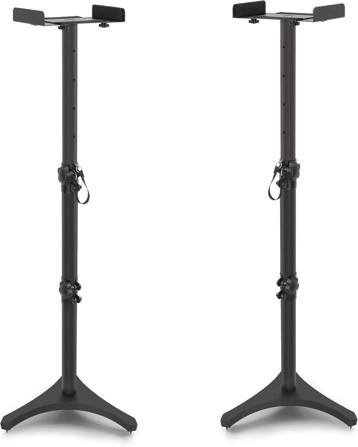 Verstelbare Luidsprekerstandaards (2x) Zwart - 78-104cm - Max. 5kg