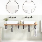 Massief Acaciahout Tafelblad 160x40cm - 34% Korting