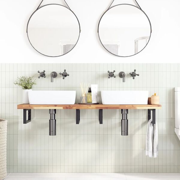 Massief Acaciahout Tafelblad 160x40cm - 34% Korting