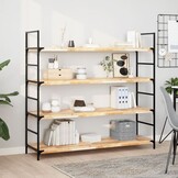 Massief Acaciahout Tafelblad 160x40cm - 34% Korting