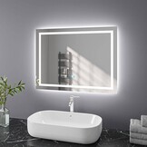 Dimbare LED Badkamerspiegel 100x60 cm - Anti-condens - 34% Korting