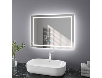Dimbare LED Badkamerspiegel 100x60 cm - Anti-condens - 34% Korting
