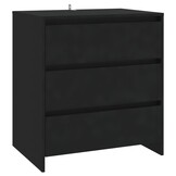 VidaXL Dressoir Zwart 70x41x75 cm - 34% Korting