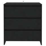 VidaXL Dressoir Zwart 70x41x75 cm - 34% Korting