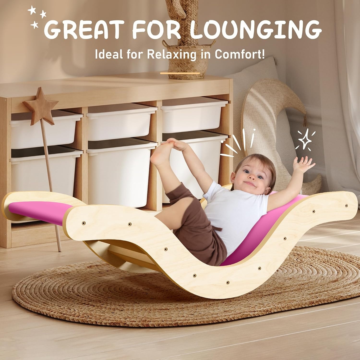 Montessori Klimrek met Glijbaan & Mat - 7-in-1 Berkenhout - 34% Korting