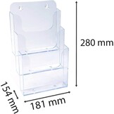 Kristallen Displaystandaard Kantoor | 15.5x18x28 cm | 55% Korting