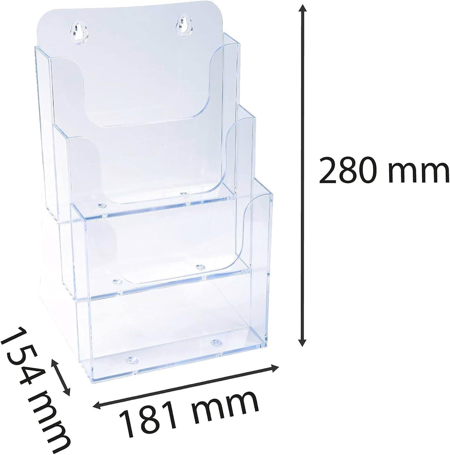 Kristallen Displaystandaard Kantoor | 15.5x18x28 cm | 55% Korting