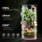 Cilindrisch Acryl Terrarium Springspinnen | 52% Korting