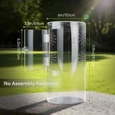 Cilindrisch Acryl Terrarium Springspinnen | 52% Korting