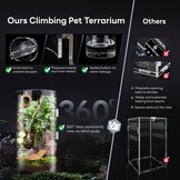 Cilindrisch Acryl Terrarium Springspinnen | 52% Korting