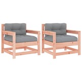 vidaXL Tuinstoelen Set met Kussens - 35% Korting