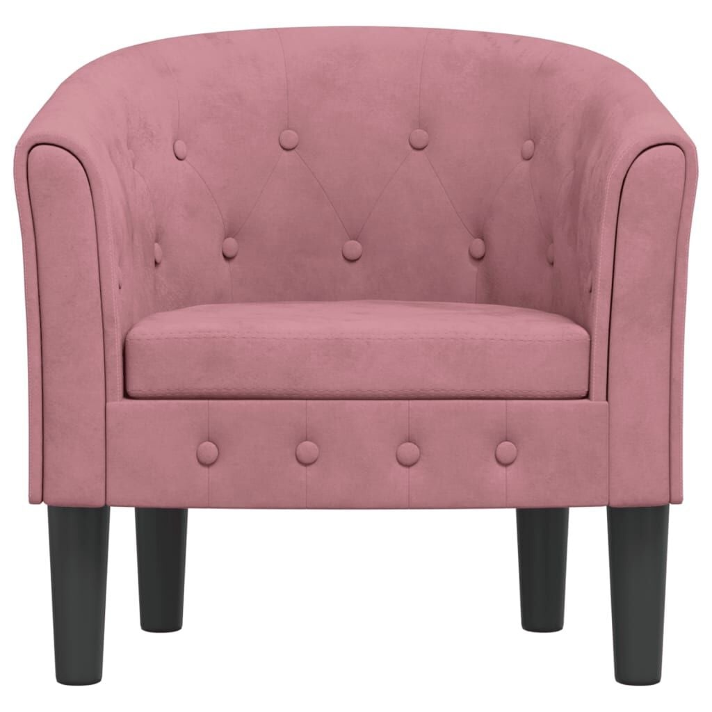 Kuipstoel Velvet Roze - 35% Korting!