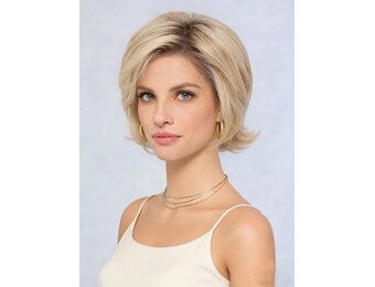 Pixie Cut Pruik Blond Ombre - Natuurlijk & Lichtgewicht met Korting