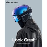 Skihelm Maat L Marineblauw | Verstelbare Ventilatie | 57% Korting!