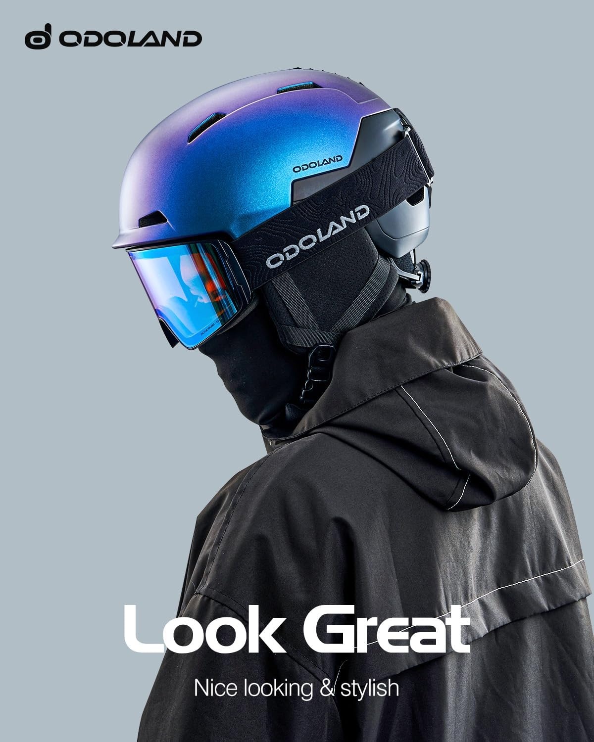 Skihelm Maat L Marineblauw | Verstelbare Ventilatie | 57% Korting!