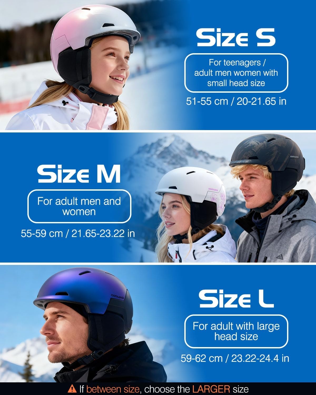 Skihelm Maat L Marineblauw | Verstelbare Ventilatie | 57% Korting!