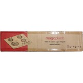 Zwarte Gaskookplaat Inbouw 60 cm | 4 Pits | 8500W | Gehard Glas met Korting!