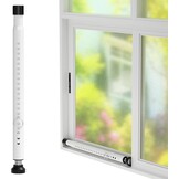 Veiligheidsstang Schuifdeuren & Ramen - Verstelbaar 40-120cm Wit - 31% Korting