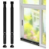 Veiligheidsstang Schuifdeuren & Ramen - Verstelbaar 40-120cm Wit - 31% Korting