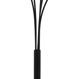 Verstelbare staande lamp zwart/goud 5xE14 - 35% korting