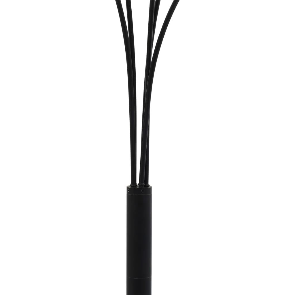 Verstelbare staande lamp zwart/goud 5xE14 - 35% korting