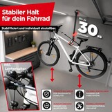 Ruimtebesparende Fietshouder Plafond - Hoogteverstelbaar - 30kg - 34% Korting