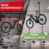 Ruimtebesparende Fietshouder Plafond - Hoogteverstelbaar - 30kg - 34% Korting