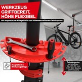Ruimtebesparende Fietshouder Plafond - Hoogteverstelbaar - 30kg - 34% Korting