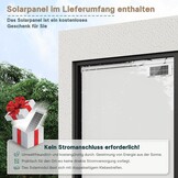 Elektrisch Rolgordijn Grijs (90x200cm) met Zonnepaneel & Afstandsbediening | -34%