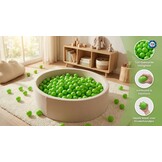 Groene Ballenbakballen 70mm - 300 Stuks - 50% Korting