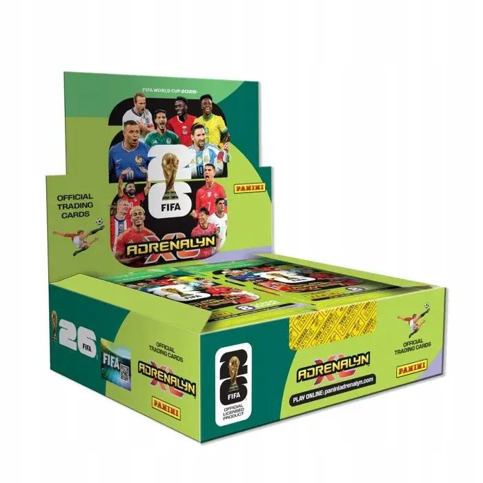 FIFA WK 2026 Adrenalyn XL Blik Voetbal Kaarten | 32% Korting
