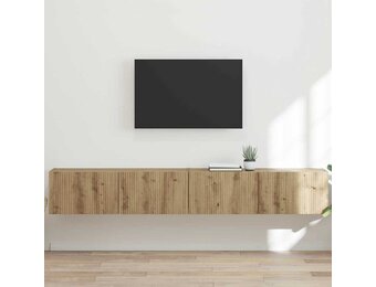 TV Wandkast - Ambachtelijk Eiken - 34% Korting