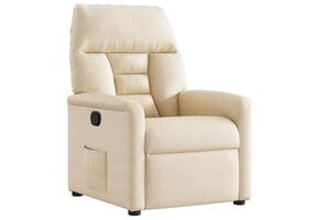 Verstelbare Fauteuil Microvezel Beige (35% Korting)