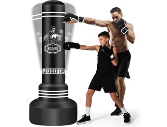 Opblaasbare Bokszak 180cm - Zwart - 29% Korting
